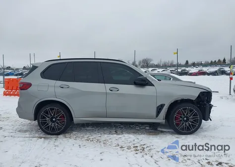 2022 BMW X5 M z USA, uszkodzony, nr VIN 5YMJU0C01N9J33106